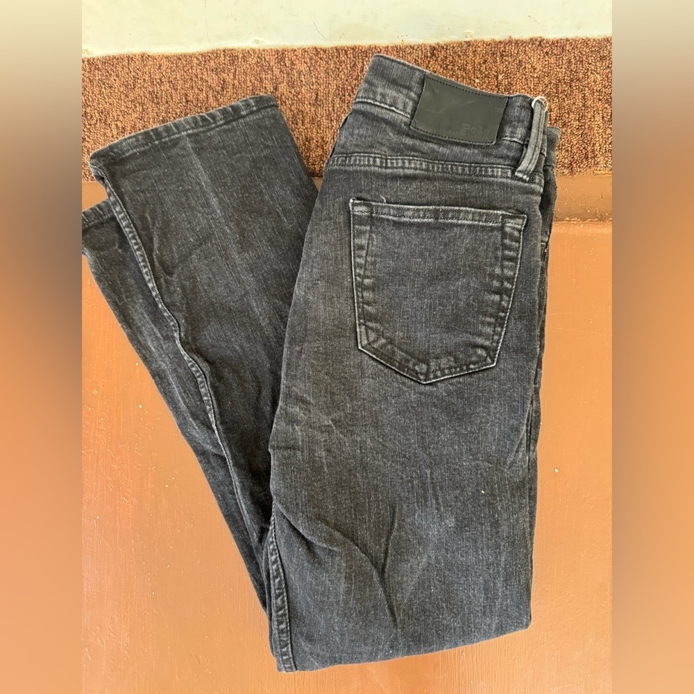 Polo Ralph Lauren black prospect straight jeans. Men’s 30/30 - Picture 10 of 11